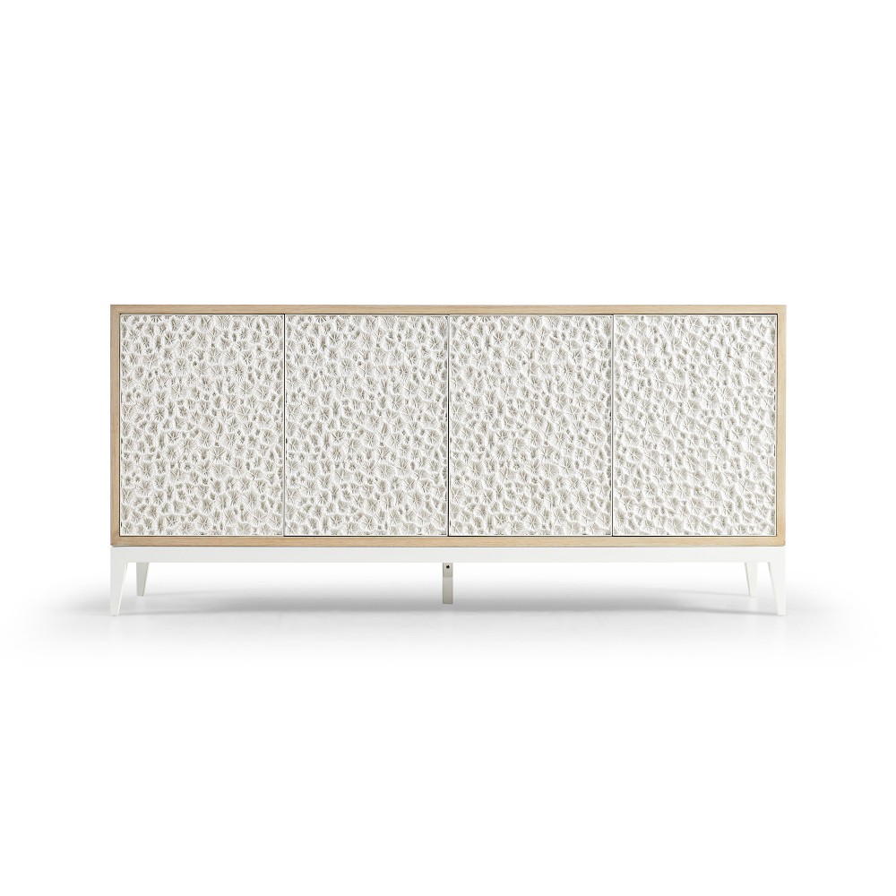 Water Pelagic Cast Metal Credenza