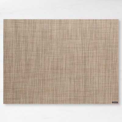 Chilewich Mini Basketweave Placemat, Each, Linen