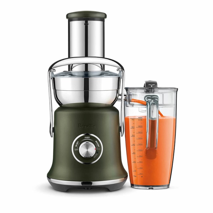Breville Juice Fountain ジューサー Breville Compact Juice Fountain Cold Plus, Fruit & Vegetable