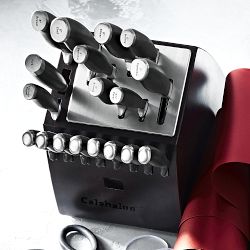 Calphalon Contemporary Self-Sharpening Knife Block Set with SharpIN Technology, Set of 20