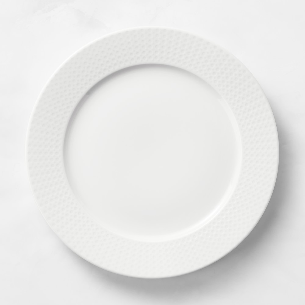 Pillivuyt Perle Porcelain Dinner Plates, set of 4