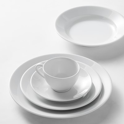 Apilco Tradition Porcelain 5-Piece Dinnerware Set