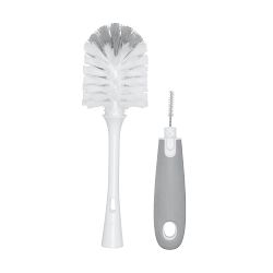 OXO Tot Bottle Brush with Stand, Gray