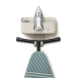 Joseph Joseph IronHub&#8482; Wall-mounted Ecru Iron Storage Caddy
