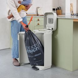 Joseph Joseph Porta&#8482; 40L Easy-empty Step Trash Can