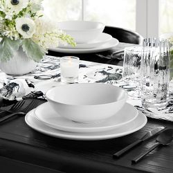 Open Kitchen by Williams Sonoma Matte Coupe Bowls, Set of 4, White