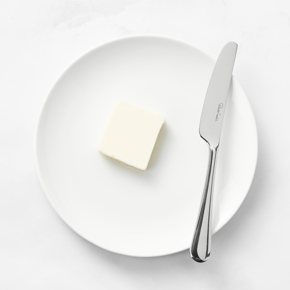 Set of 4 Pillivuyt Coupe Porcelain Appetizer Plates