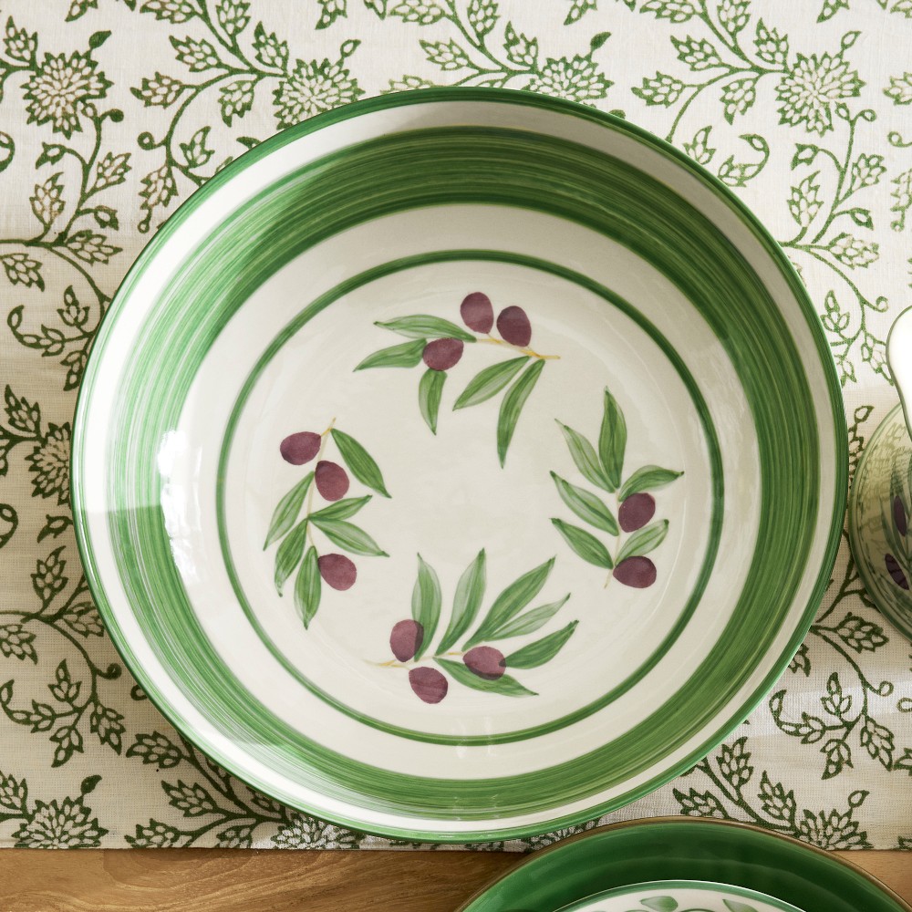Proven&#231;al Garden Serving Bowl