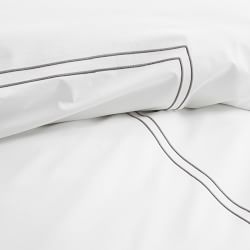Chambers&#174; Italian Hotel Embroidered Duvet Cover & Shams