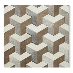 Tetra Pieced Hide Rug
