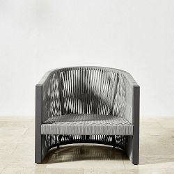 Pasadena Outdoor Metal Club Chair