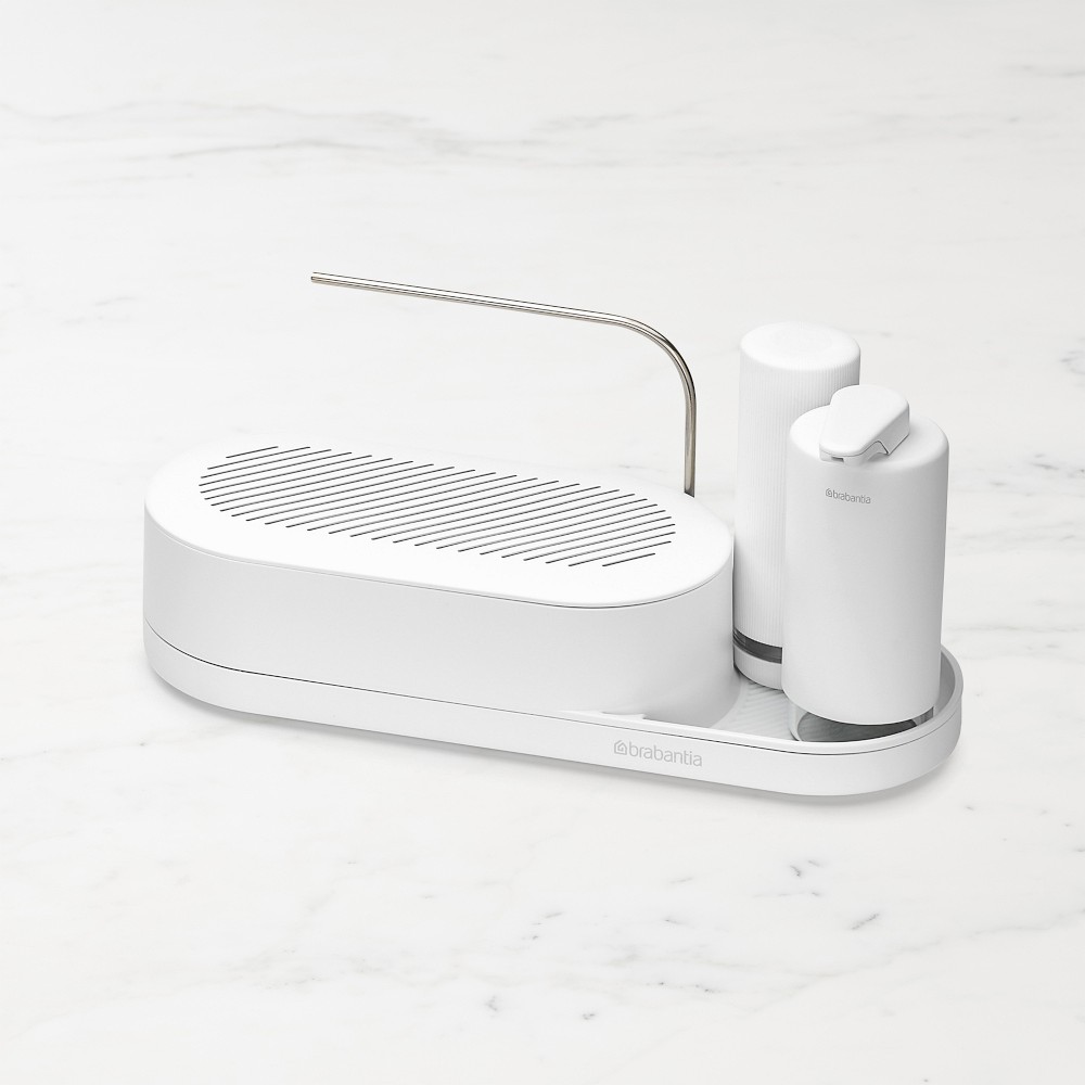 Brabantia SinkStyle Organizer Set of 3, Mineral Fresh White