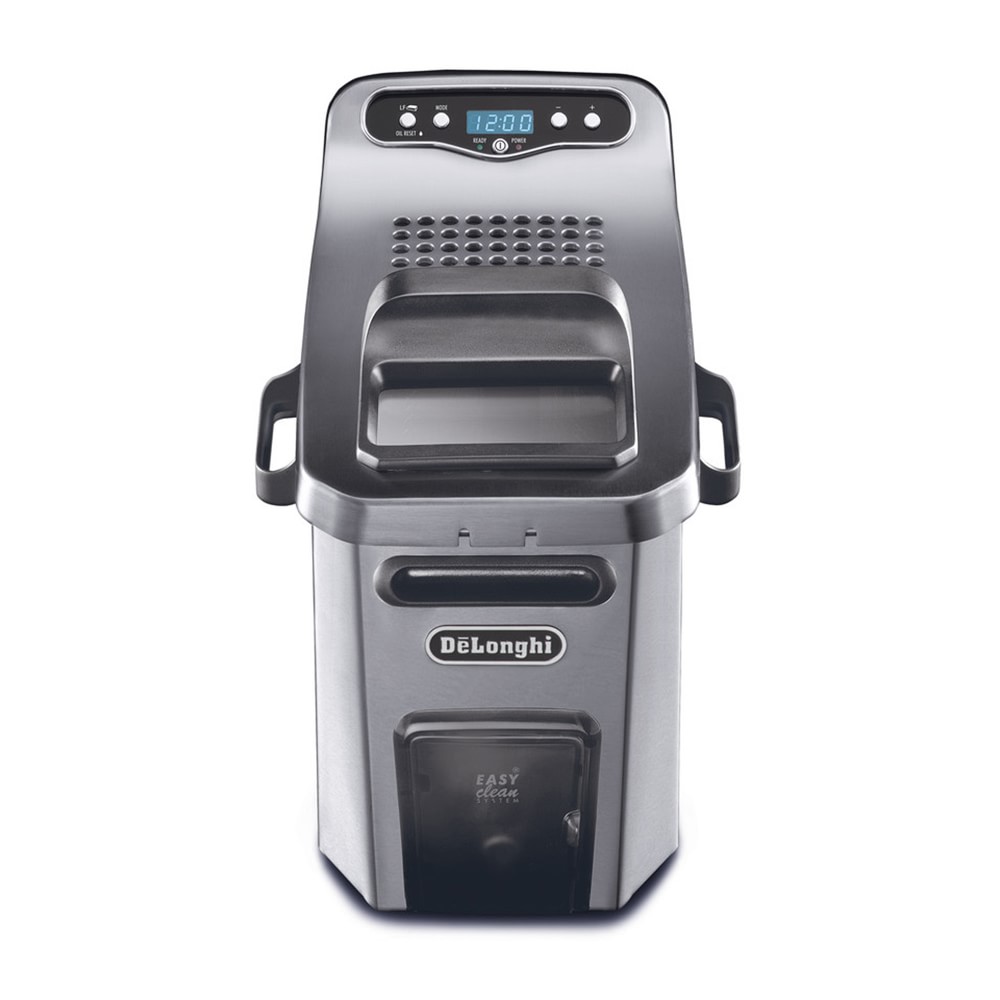 DeLonghi Livenza Dual Zone Digital 4 1/2L Stainless Steel Deep Fryer
