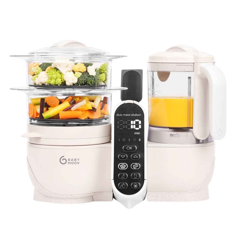 Babymoov Duo Meal Station, Off-White
