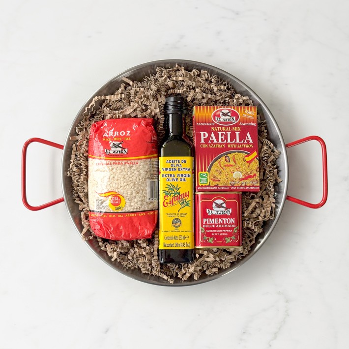 Spanish Paella Gift Set in Paella Pan