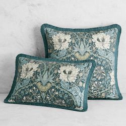 Morris &amp; Co. x Williams Sonoma Home Honeysuckle and Tulip Pillow Cover