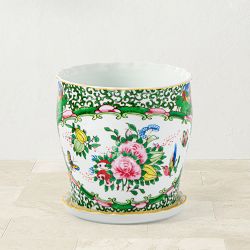 Famille Rose Planter Collection