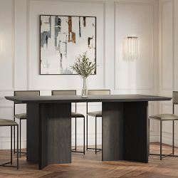 Dietrich Communal Bar Height Dining Table (96&quot;-144&quot;)