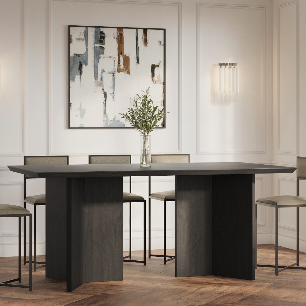 Dietrich Communal Bar Height Dining Table (96&quot;-144&quot;)