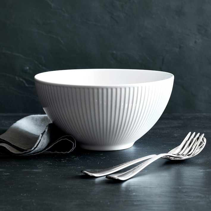 Pillivuyt Plisse Serving Bowl Williams Sonoma