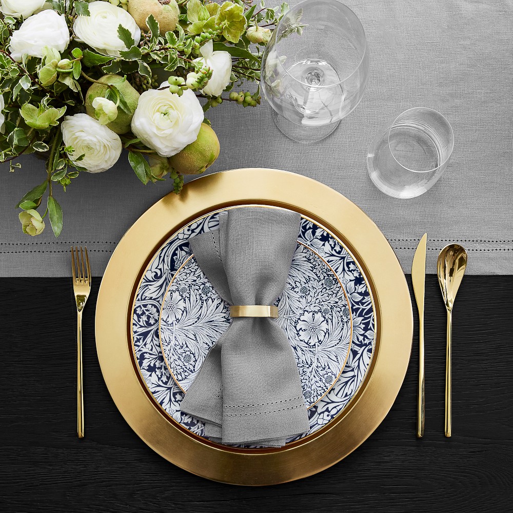 Morris &amp; Co. x Williams Sonoma Bluebell Dinner Plates