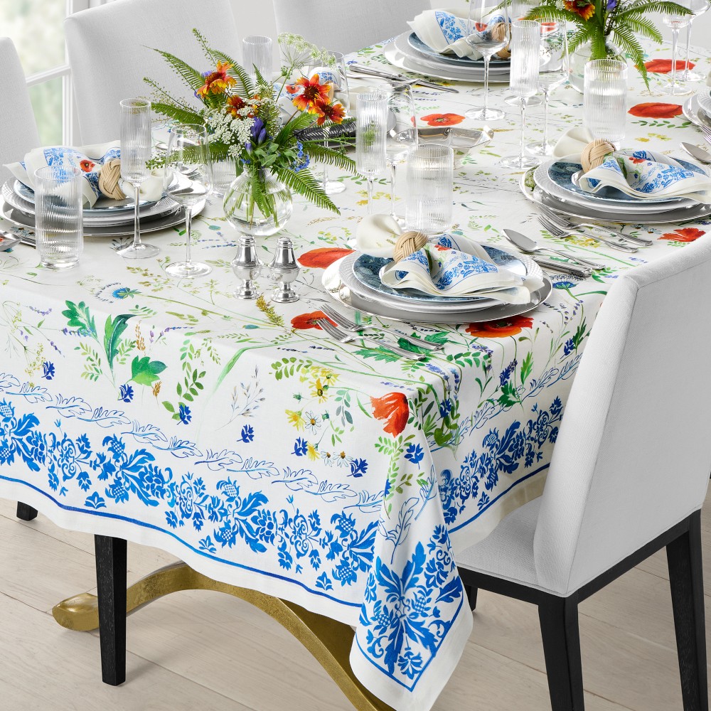 Wildflower Tablecloth, 70"x108"