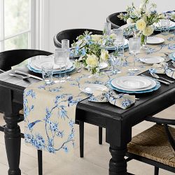 Tea Garden Table Runner, 16"x108"