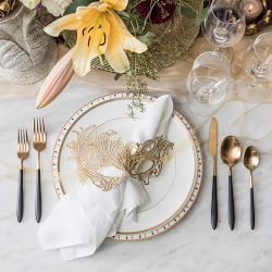 Fortessa Velo Two-Toned 5-Piece Flatware Sets
