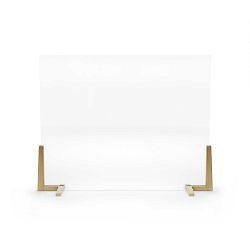 Axton Fireplace Screen, Brass