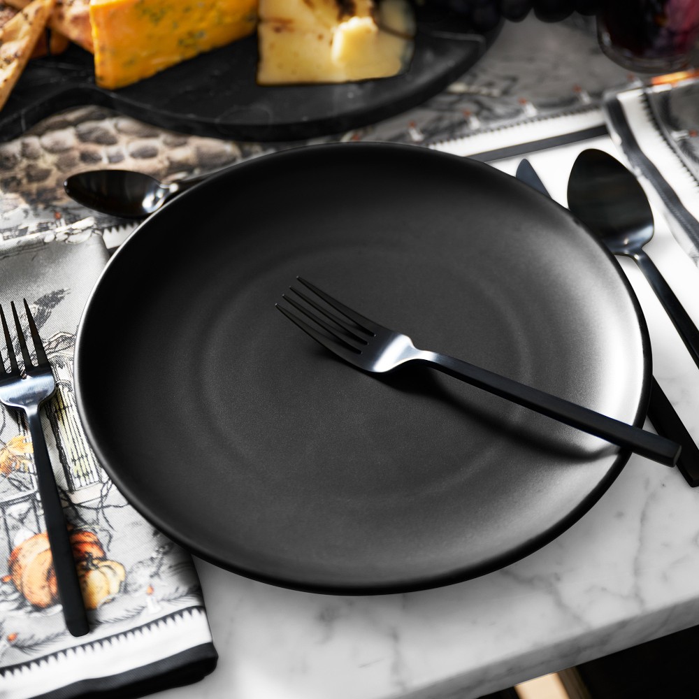 Open Kitchen by Williams Sonoma Matte Coupe Dinner Plates, Set of 4