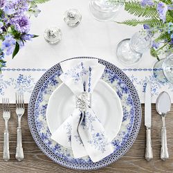 English Floral Napkins, Set of 4