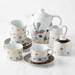 Honeycomb Cream &amp; Sugar Set