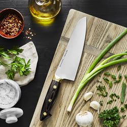 Zwilling Bob Kramer Carbon Steel Santoku Knife, 7&quot;