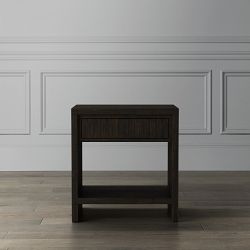 Faux Bone 1-Drawer Nightstand (24&quot;)