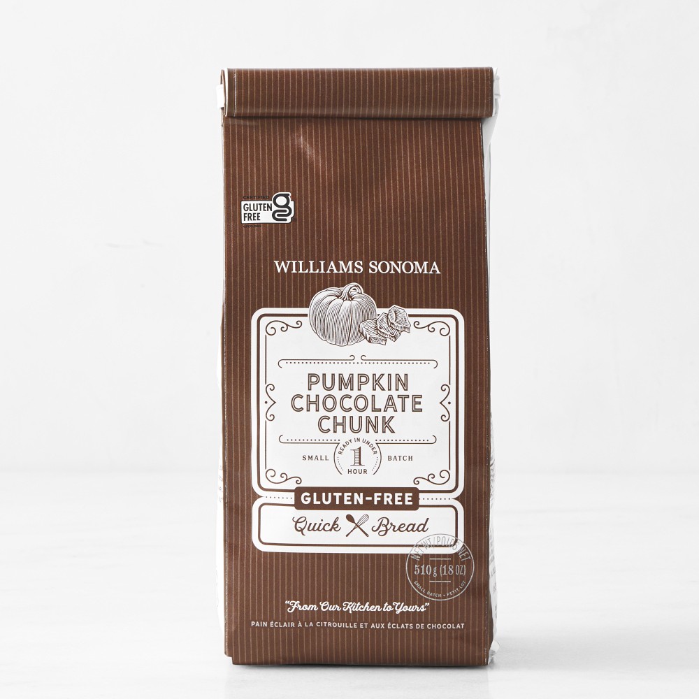 Williams Sonoma Gluten-Free Quick Bread Mix, Pumpkin Chocolate Chunk