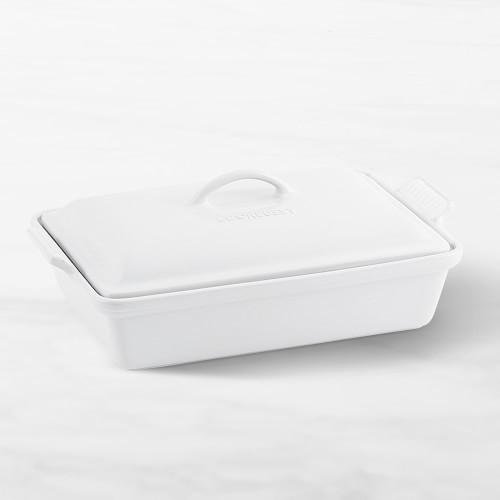 Le Creuset Heritage Stoneware Rectangular Covered Casserole, 12 1/2