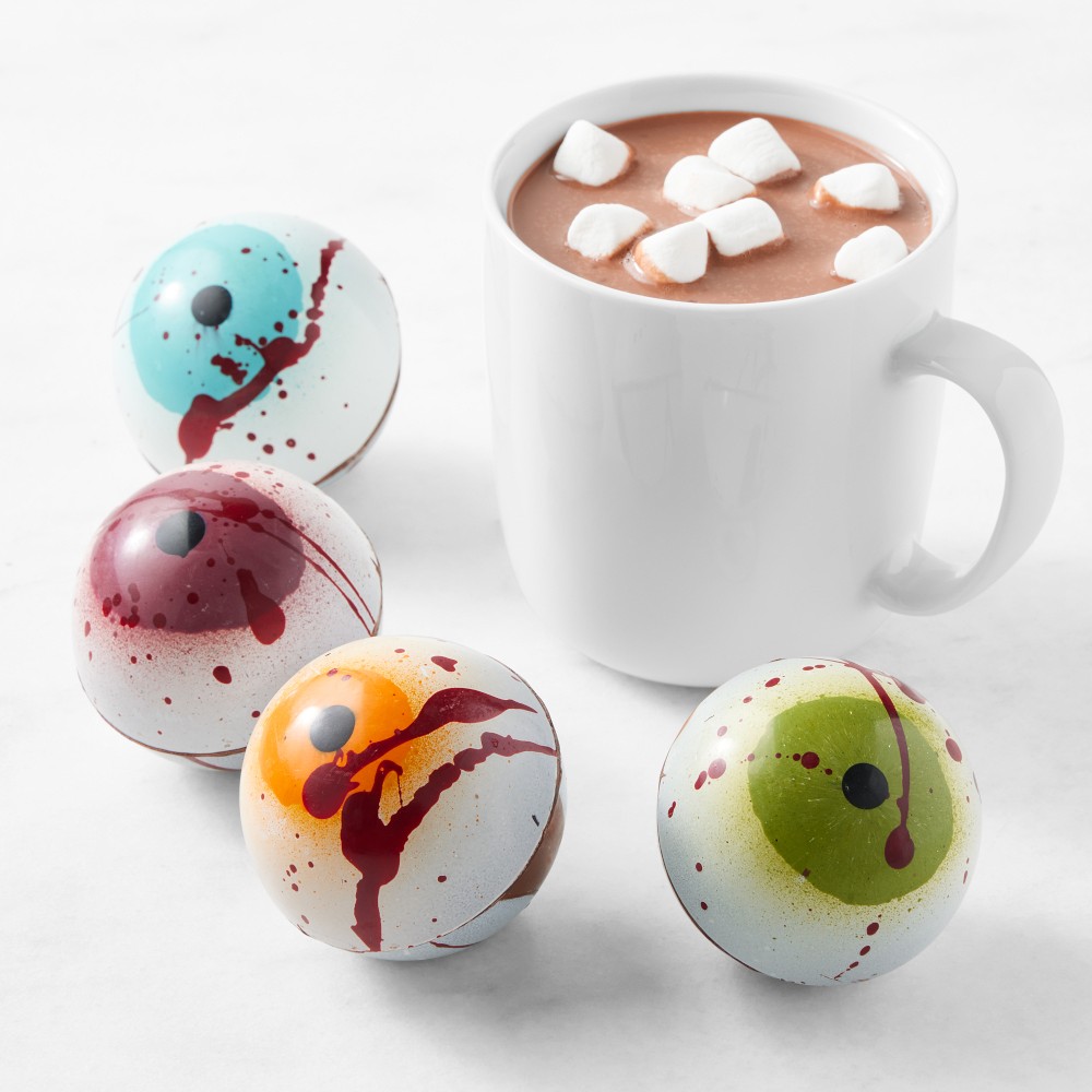 Eyeball Hot Chocolate Bombs, Immediate Delivery