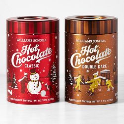Williams Sonoma Classic Hot Chocolate & Double Dark Hot Chocolate Set
