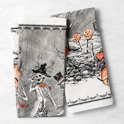 Haunted Hosts Towels, Set of 2