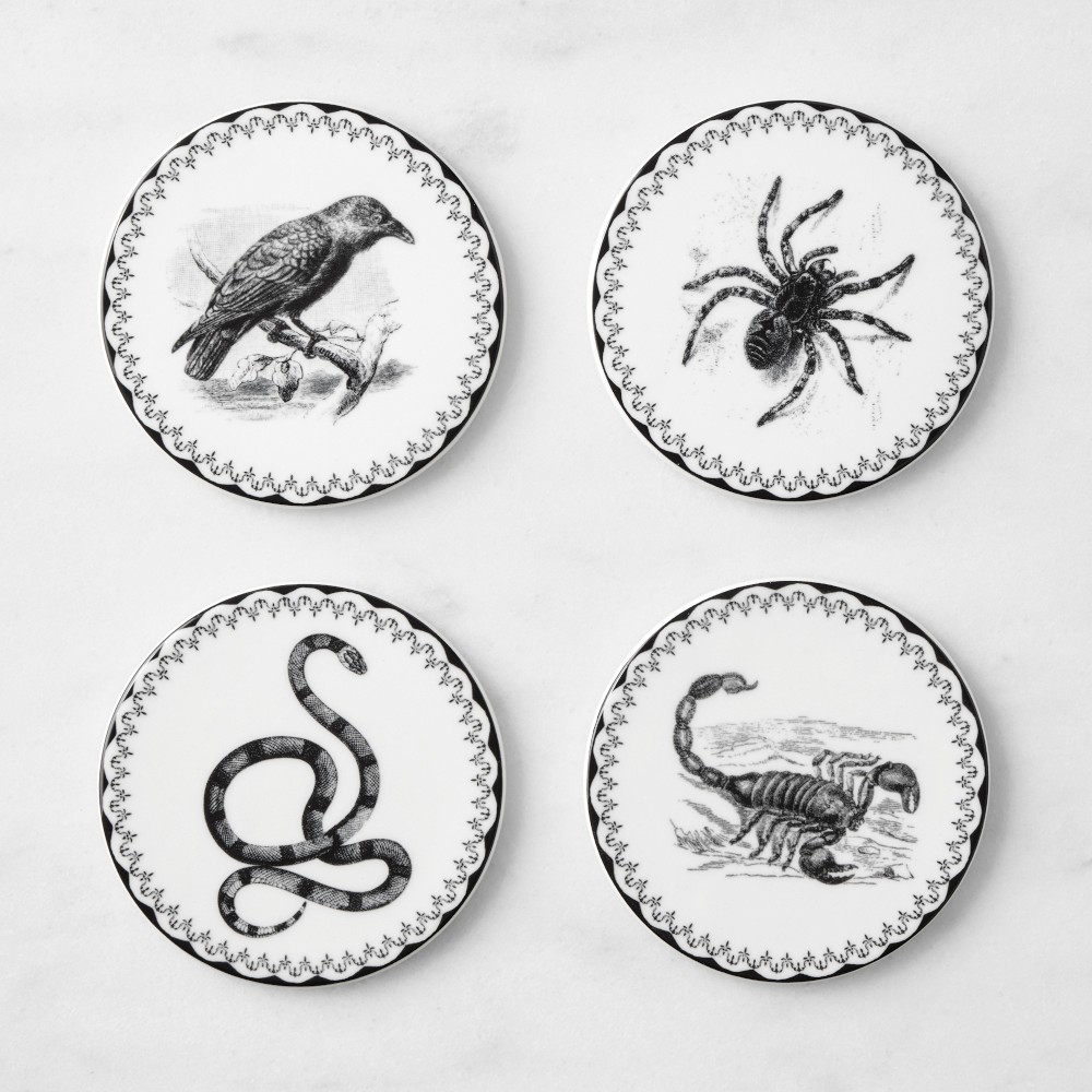 Spooky Soirée Coasters, Set of 4