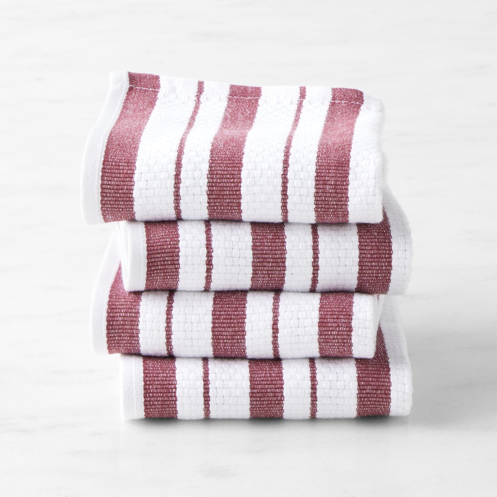 Williams Sonoma Classic Striped Dishcloths
