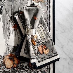 Haunted Hosts Napkins, Set of 4