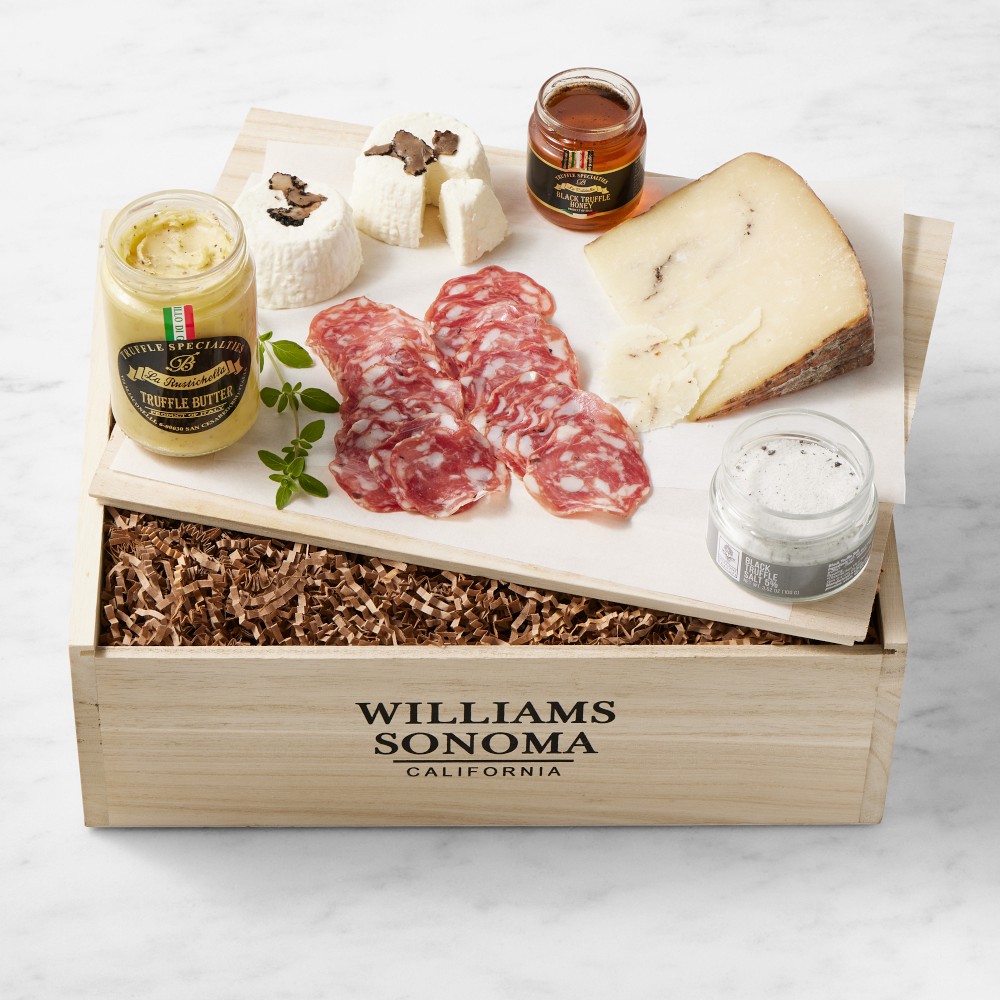 Williams Sonoma Truffle Lovers Charcuterie Gift Crate