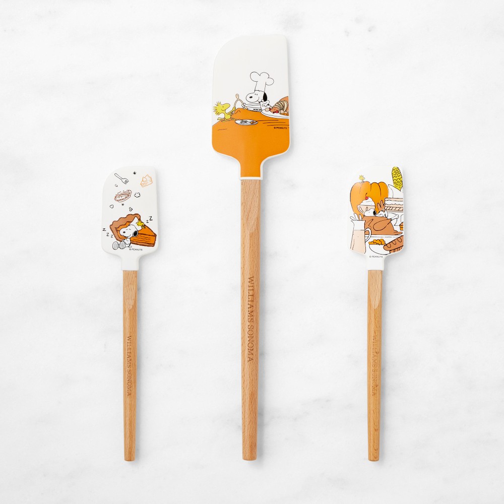 PEANUTS™ x Williams Sonoma Thanksgiving Spatulas, Set of 3