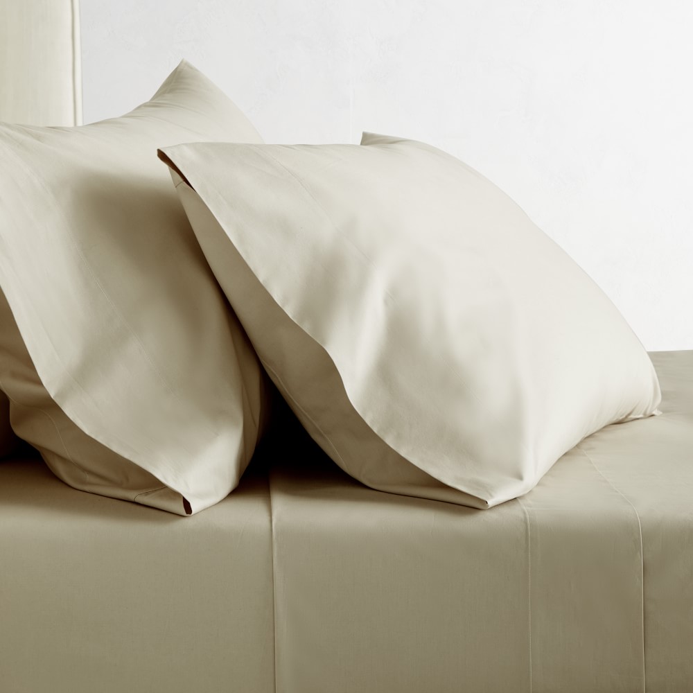 Chambers&#174; Italian Percale Sheet Set, Oatmeal