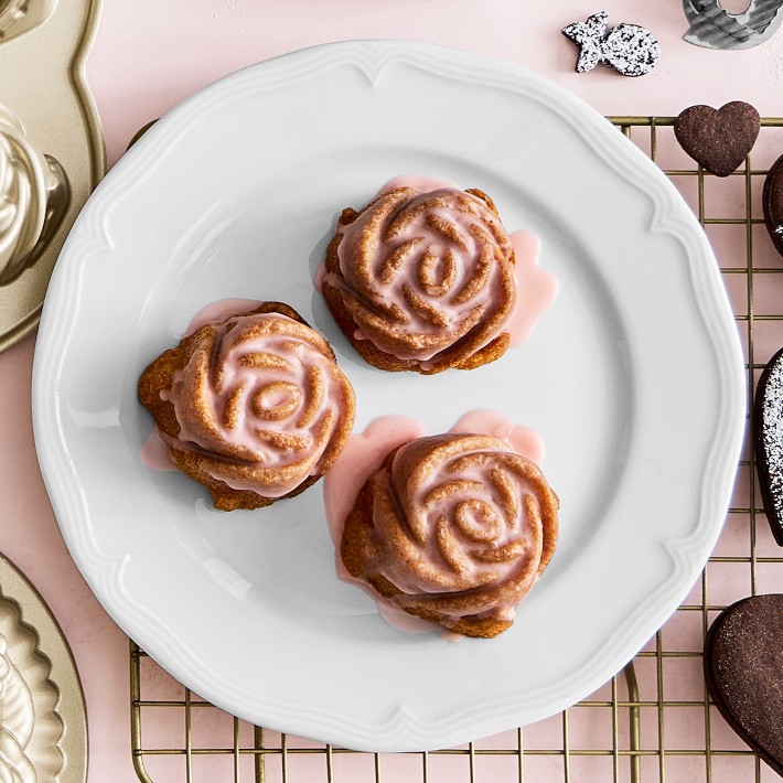 Nordic Ware Rose Cakelet Pan | Seasonal Cake Pan | Williams Sonoma