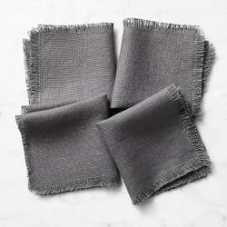 Fringed Cocktail Napkins, Set of 4