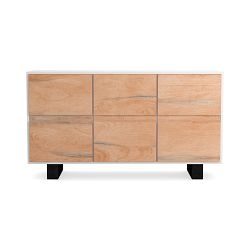 Dorset 3 Door Media Console, Wood