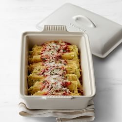 Le Creuset Heritage Stoneware Rectangular Covered Casserole, 4-Qt.