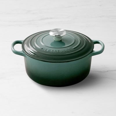 Le Creuset Signature Enameled Cast Iron Round Dutch Oven, 4 1/2-Qt., Ocean